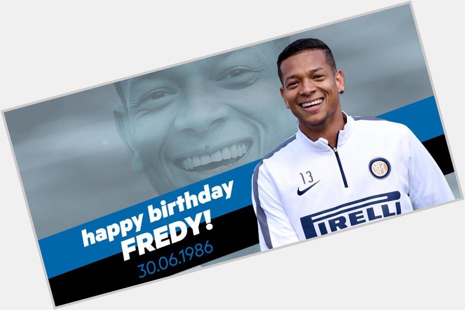 Happy Birthday Fredy Guarin yang ke-29. 