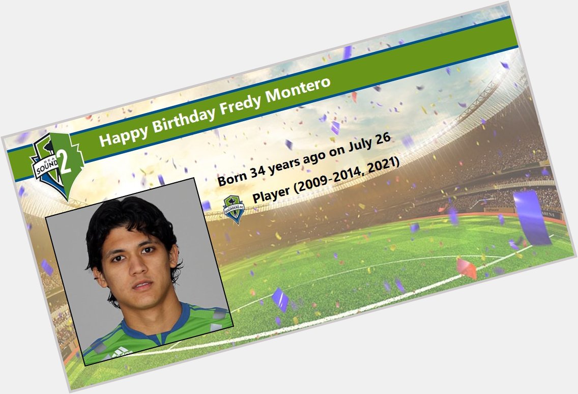 Happy Birthday Fredy Montero (    Details:  