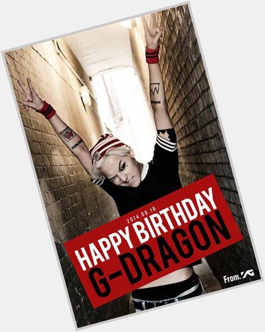 Happy Birthday G-dragon  Cr : 