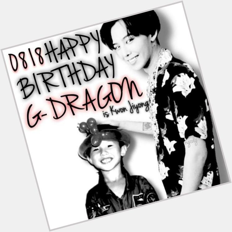 HAPPY BIRTHDAY G-DRAGON!!! :D 