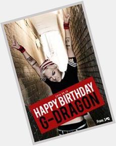 Happy birthday G-Dragon :* 