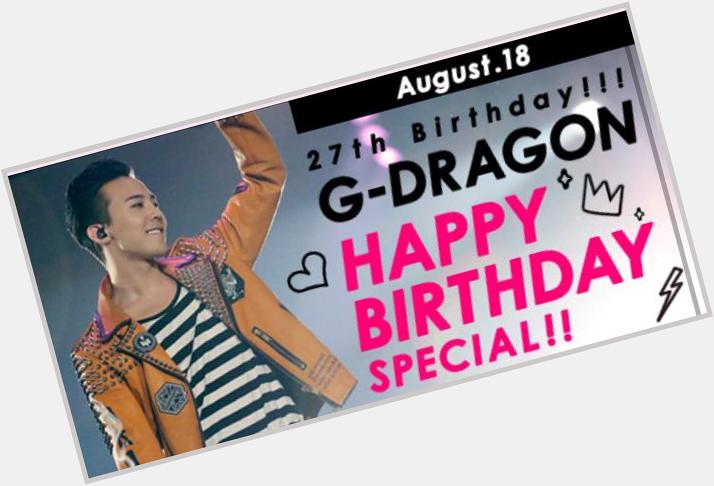  BIGBANG      Happy Birthday G-DRAGON                                  