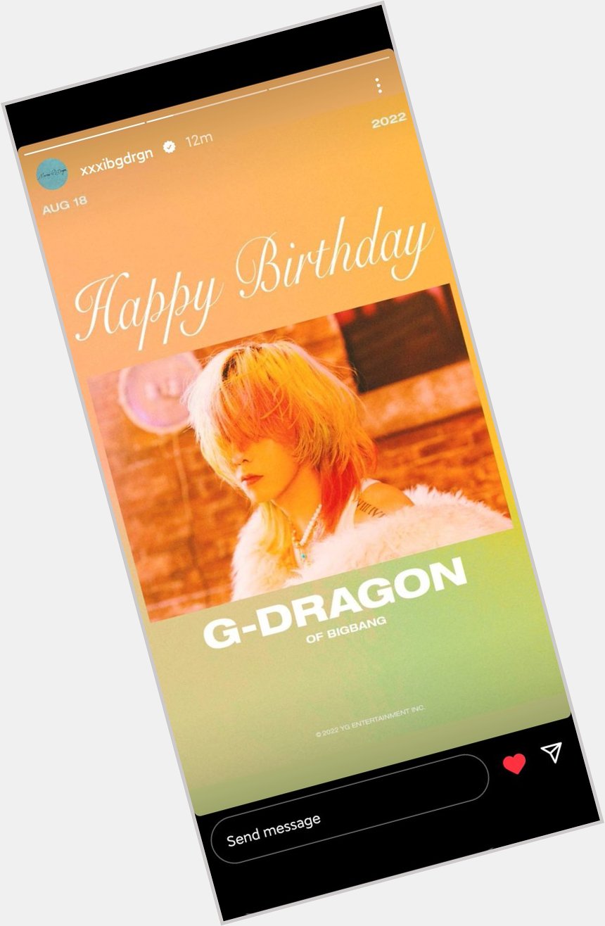 Kwon Ji yong wished happy birthday to g dragon HAPPY KWON JIYONG DAY   