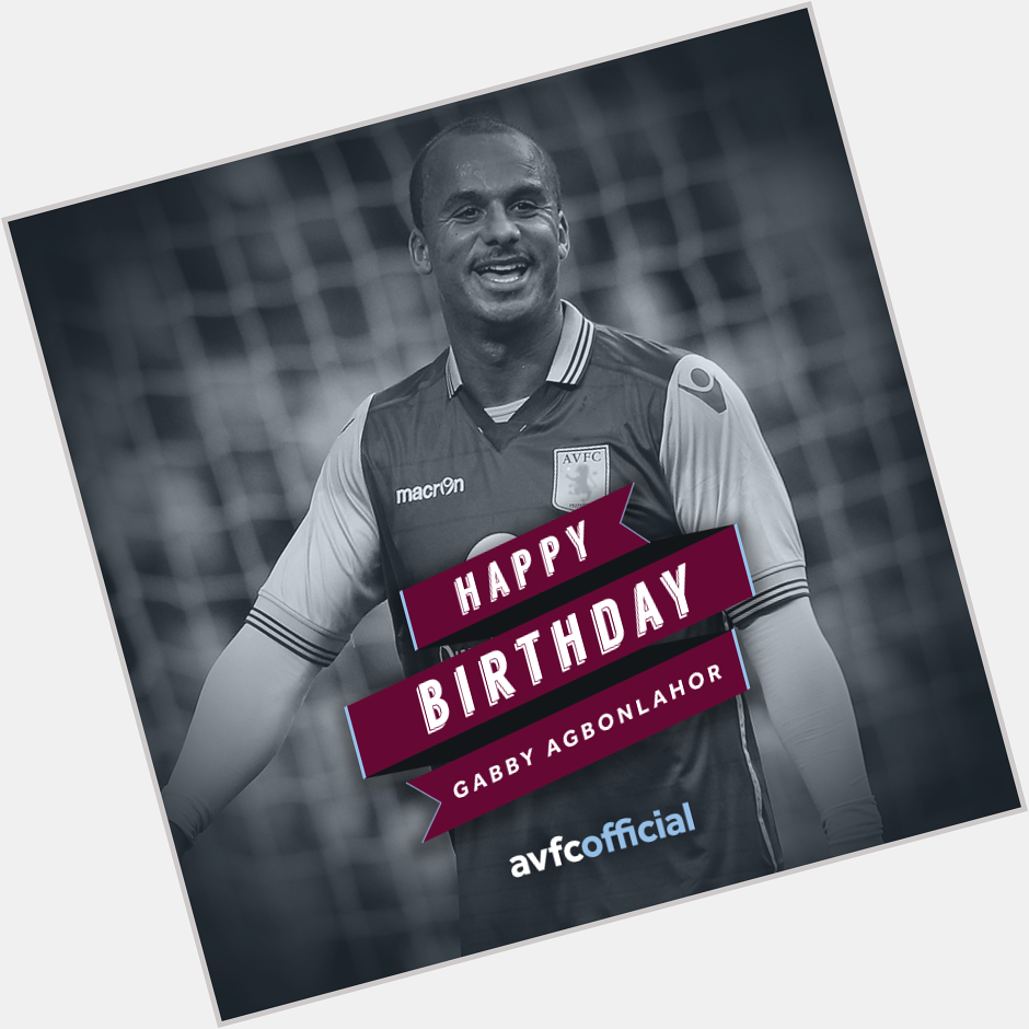 BEST WISHES: Happy birthday to Gabby Agbonlahor, who turns 29 today. Have a good one Gabby! 