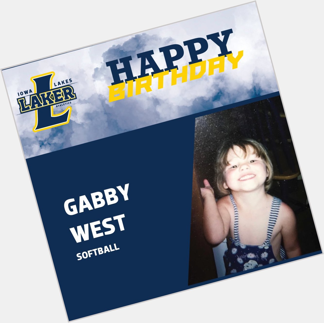 We want to wish sophomore Gabby West a very happy birthday!! Enjoy your day today  