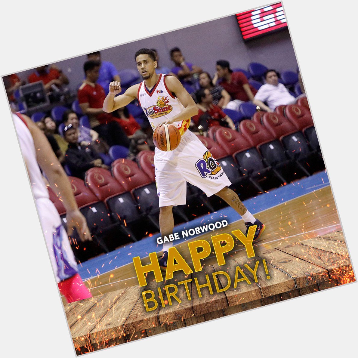 Happy 33rd birthday to Gabe Norwood! 