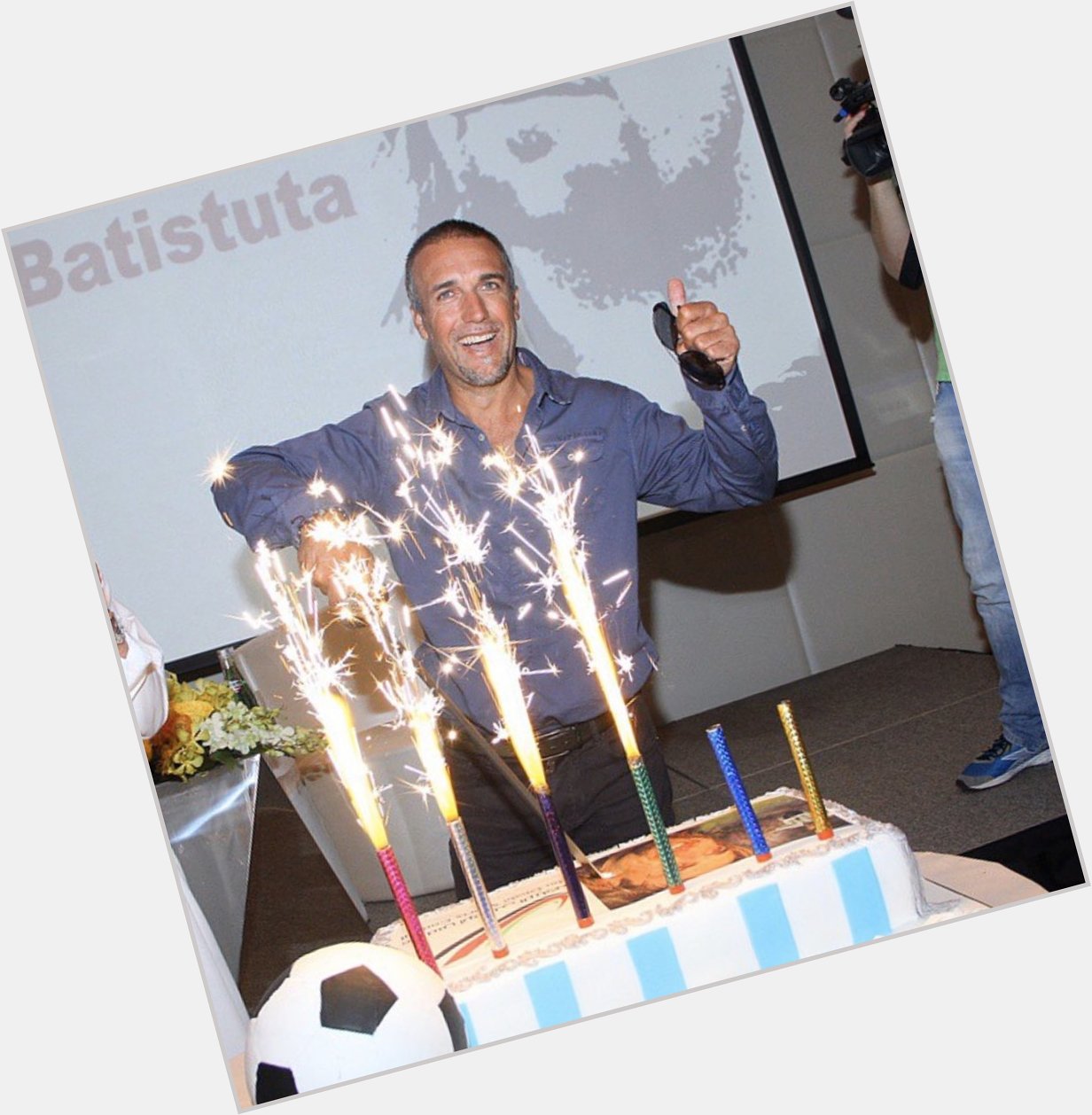 On this day in 1  9  6  9  , a legend was born Happy birthday, Gabriel Batistuta   