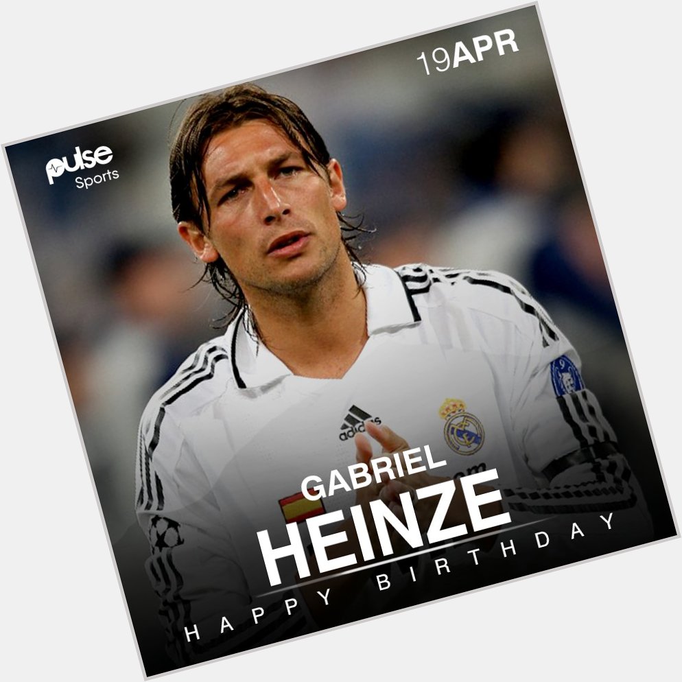 Happy birthday to the former Manchester United and Real Madrid star, Gabriel Heinze. 