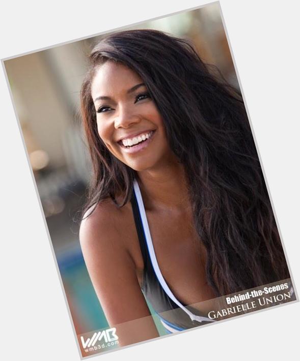 Happy Birthday To Gabrielle Union Wade          D.Wade Is One Lucky Niggha ! 