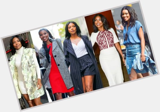 Now that is how to rock @ 43! \" Happy 43rd birthday, Gabrielle Union! See her best street styles:  