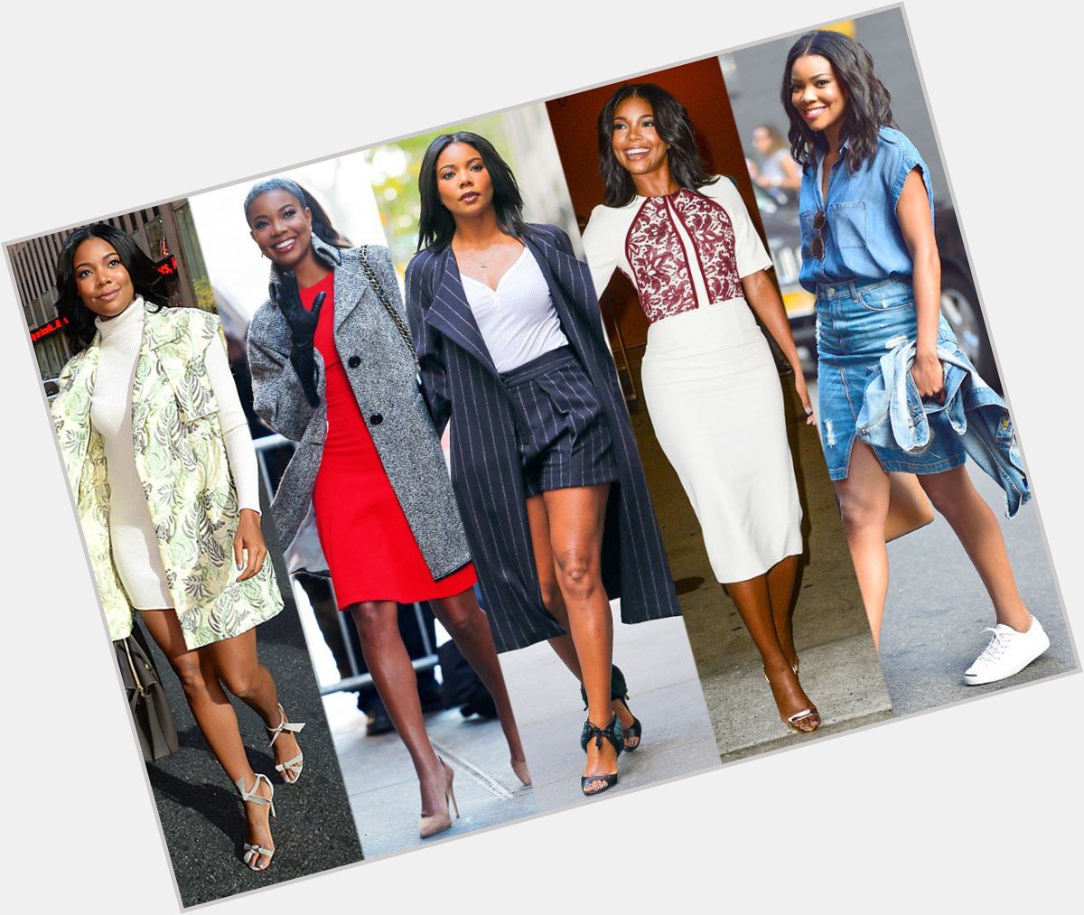 Happy 43rd Birthday, Gabrielle Union! Let\s Rewind to Her Best Street Style Looks Yet  