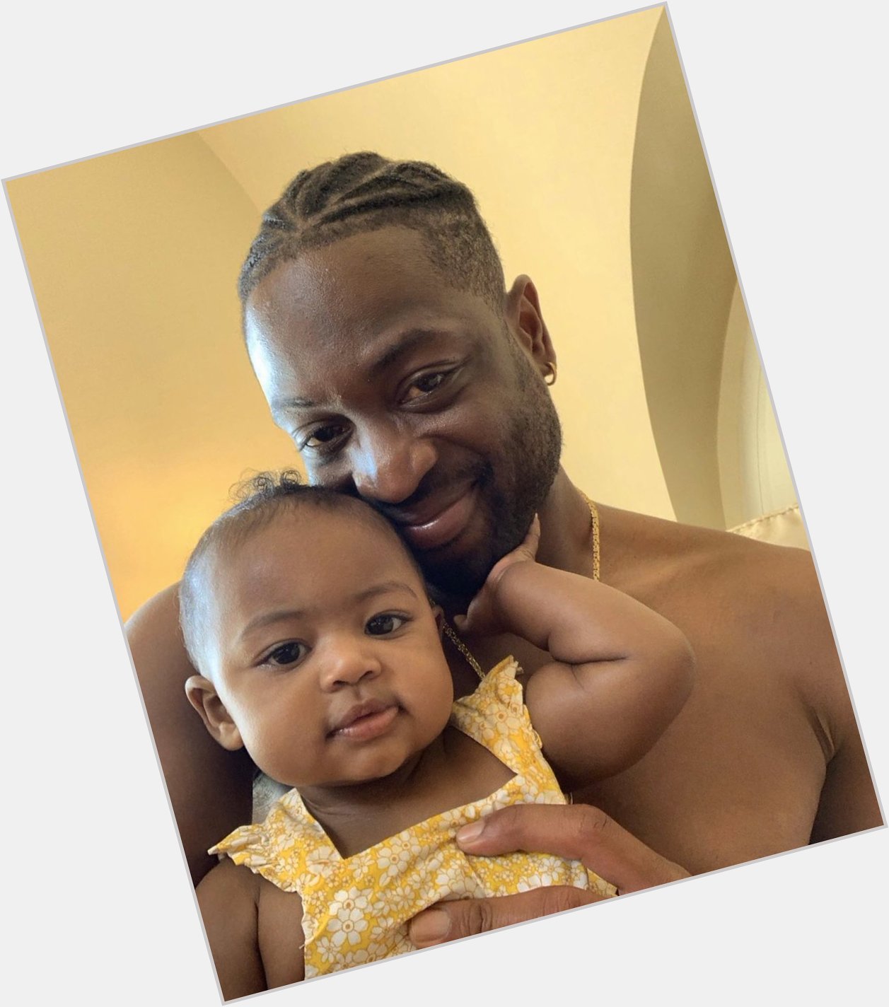 Happy 1st Birthday to DWade & Gabrielle Union-Wade s daughter, Kaavia!  