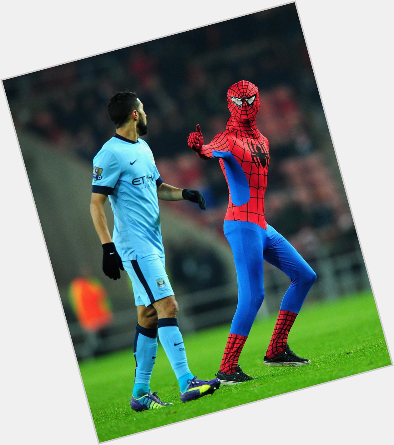 Happy birthday to Gael Clichy... did you know his best mate is Spiderman?

Nah, neither did we. 