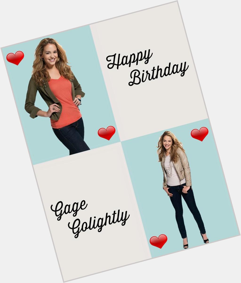 Even though Gage Golightly doesn\t have a message I just want to wish her a happy birthday! So happy birthday Gage 