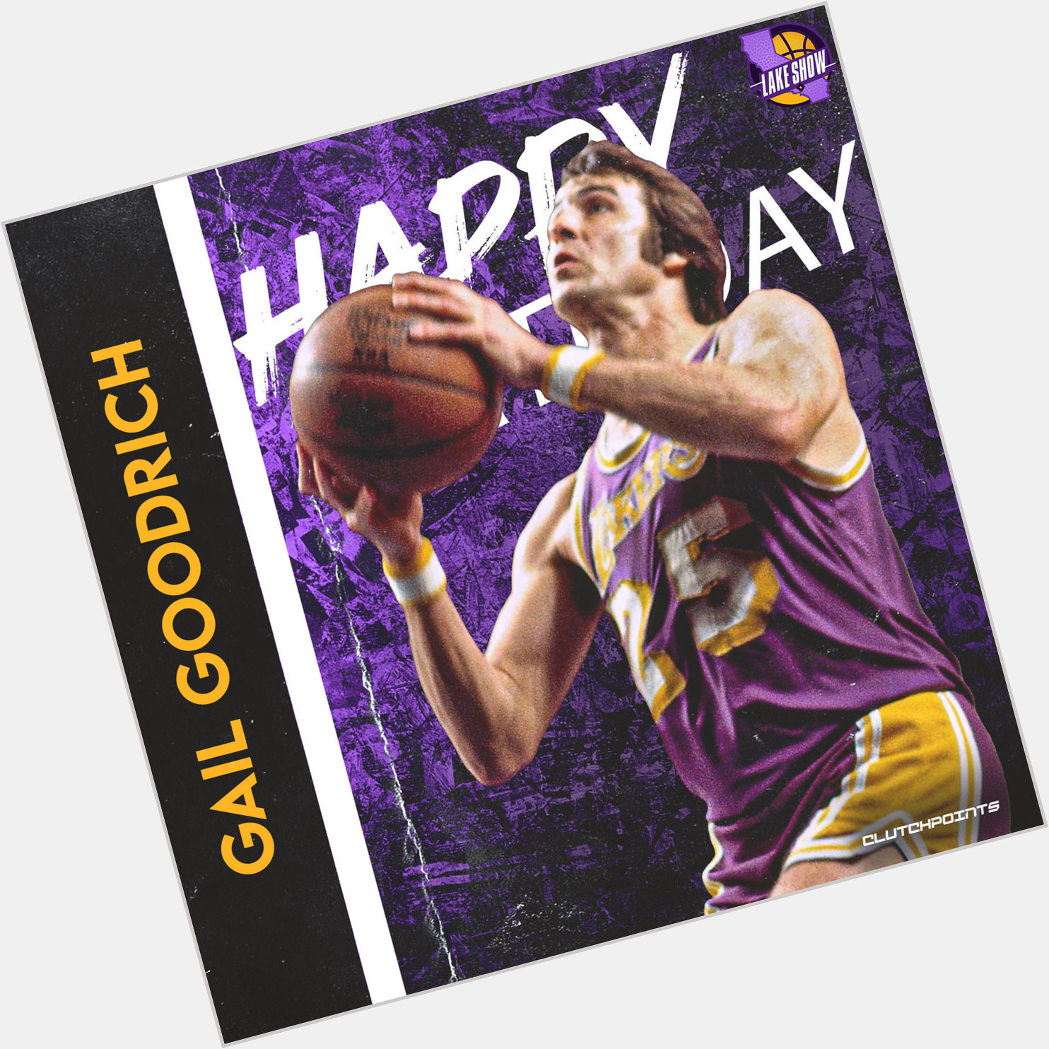 Join Lakeshow as we greet 5X All-Star and 1972 NBA Champion Gail Goodrich a happy 79th birthday! 