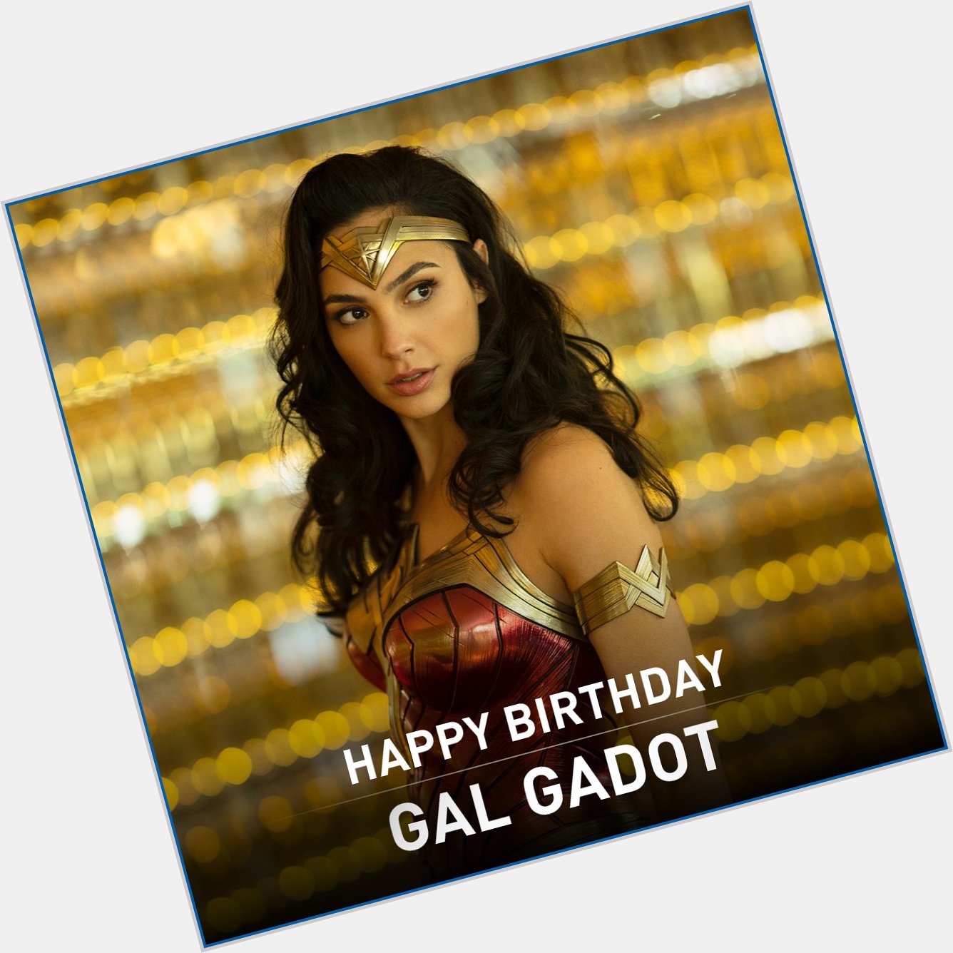 Happy birthday Gal Gadot 