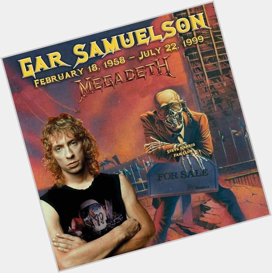 Happy Birthday to the late great Gar Samuelson. 