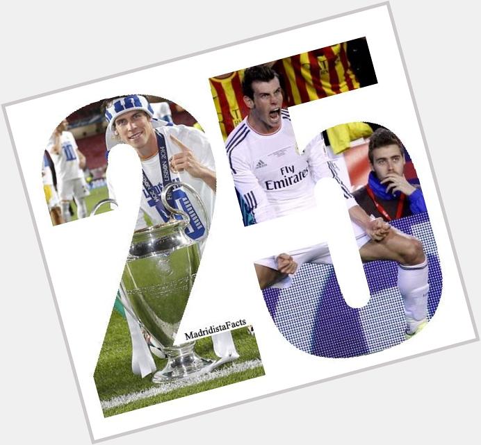 Happy 25th birthday, Gareth Bale! 