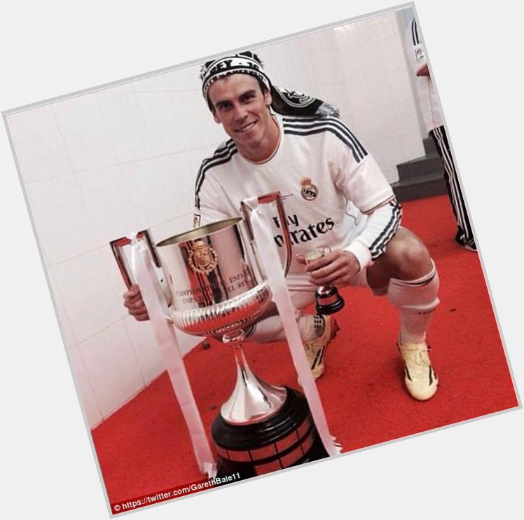 Happy 26th birthday to Real Madrid winger Gareth Bale. 