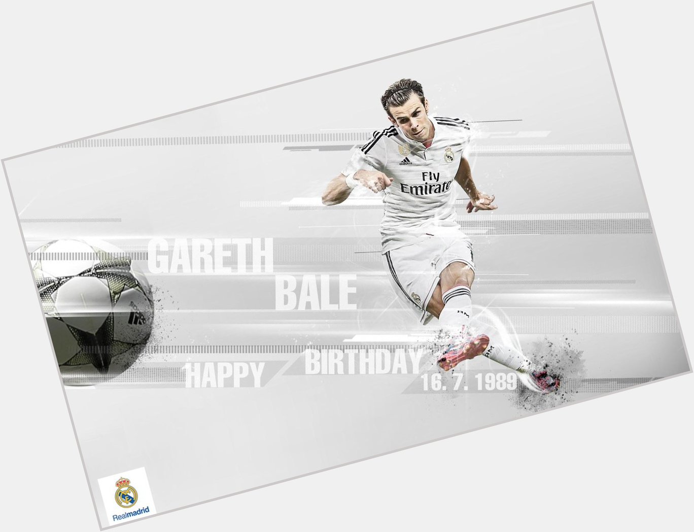 Happy birthday to Gareth Bale who turns 26 today ! 