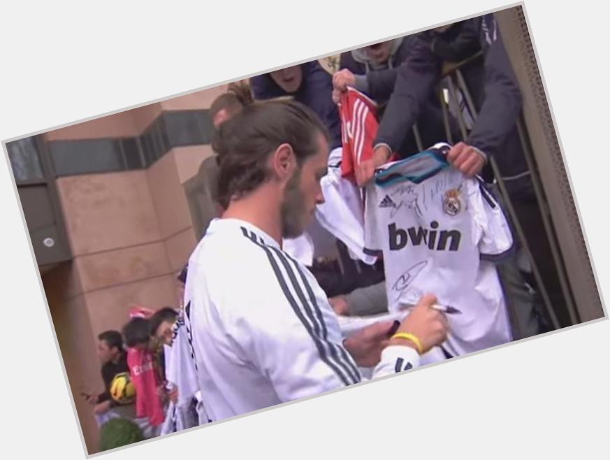 Gareth Bale looks miserable as fans sing him \happy birthday\ 
