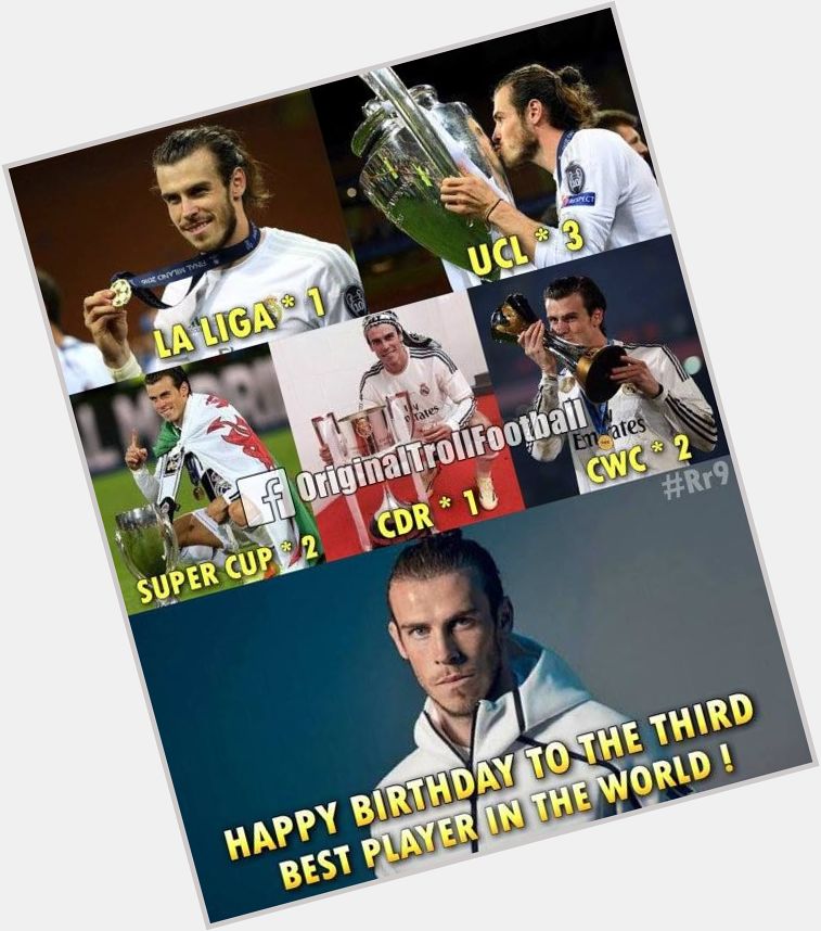 Happy Birthday, Gareth Bale 