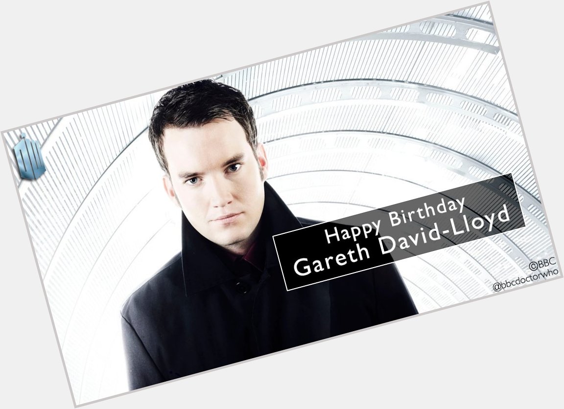 Bbcdoctorwho : Happy birthday to Gareth David-Lloyd, aka the excellent Ianto Jones!   