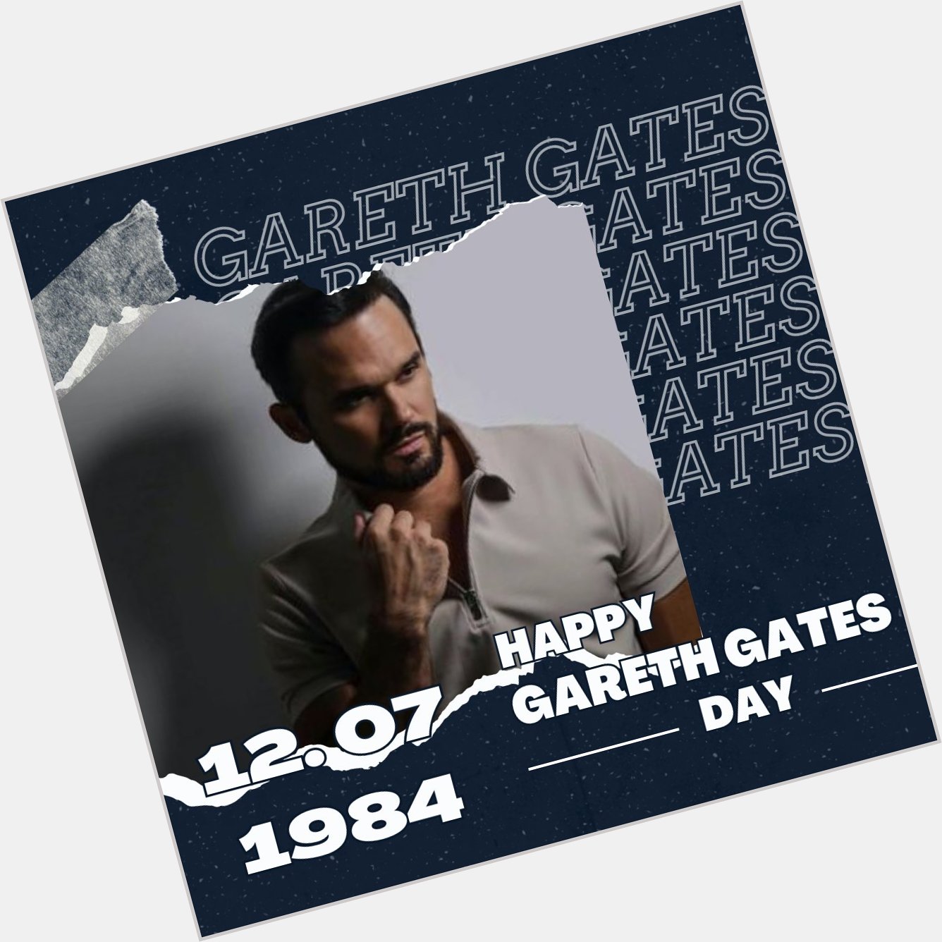 Happy Birthday Gareth Gates.                 Quelle: Unbekannt  