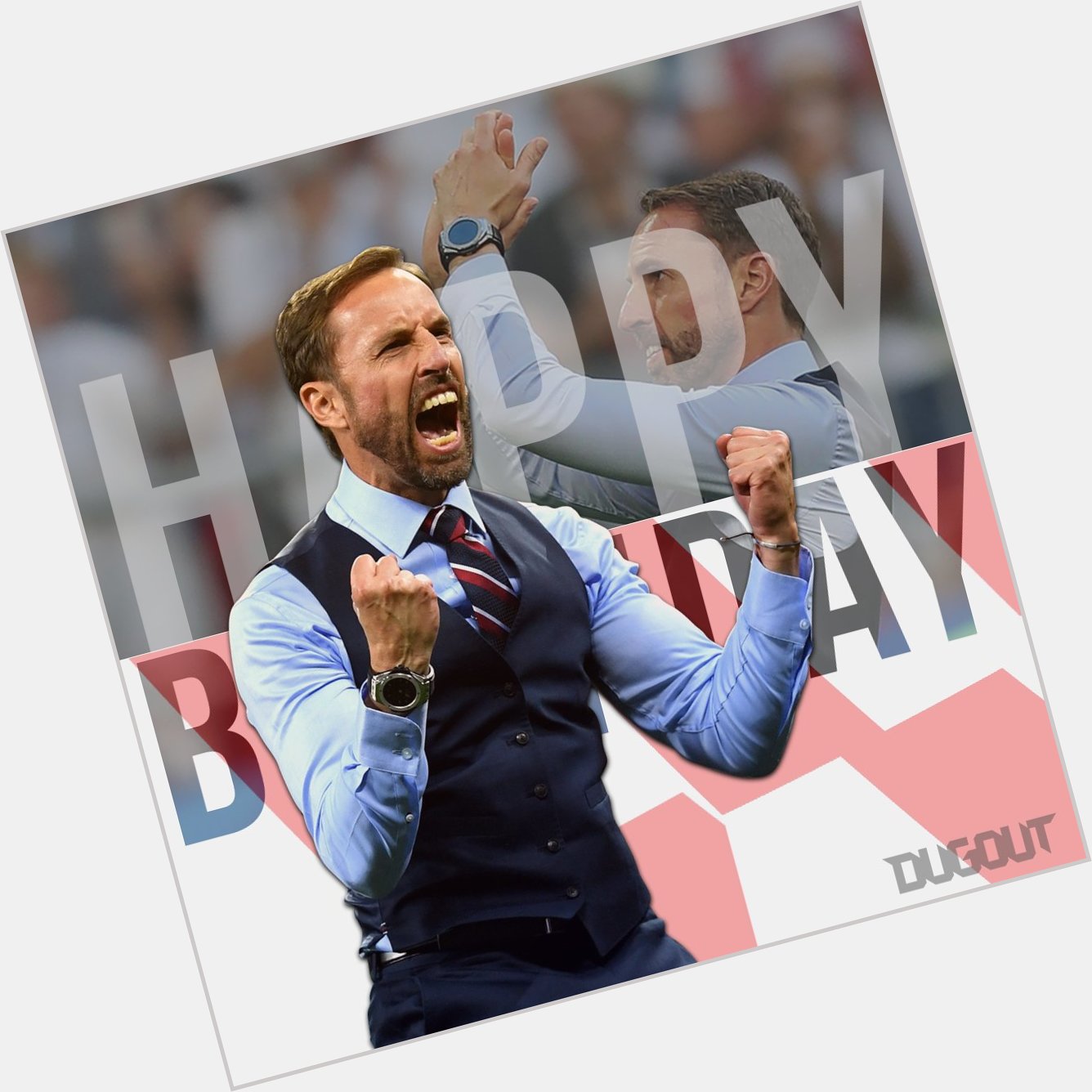 Southgate you\re the one... Happy birthday to manager Gareth Southgate       