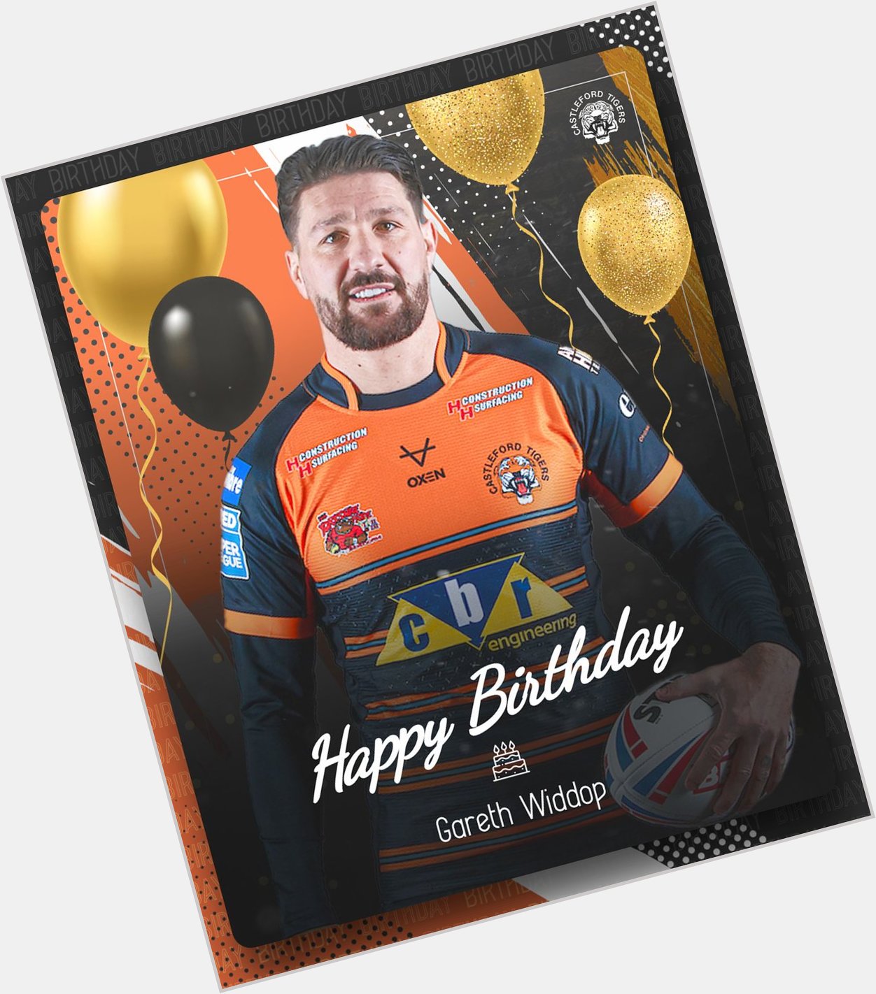  Happy Birthday to Tigers half-back Gareth Widdop! From everyone at the Club, have a great day Gaz! 