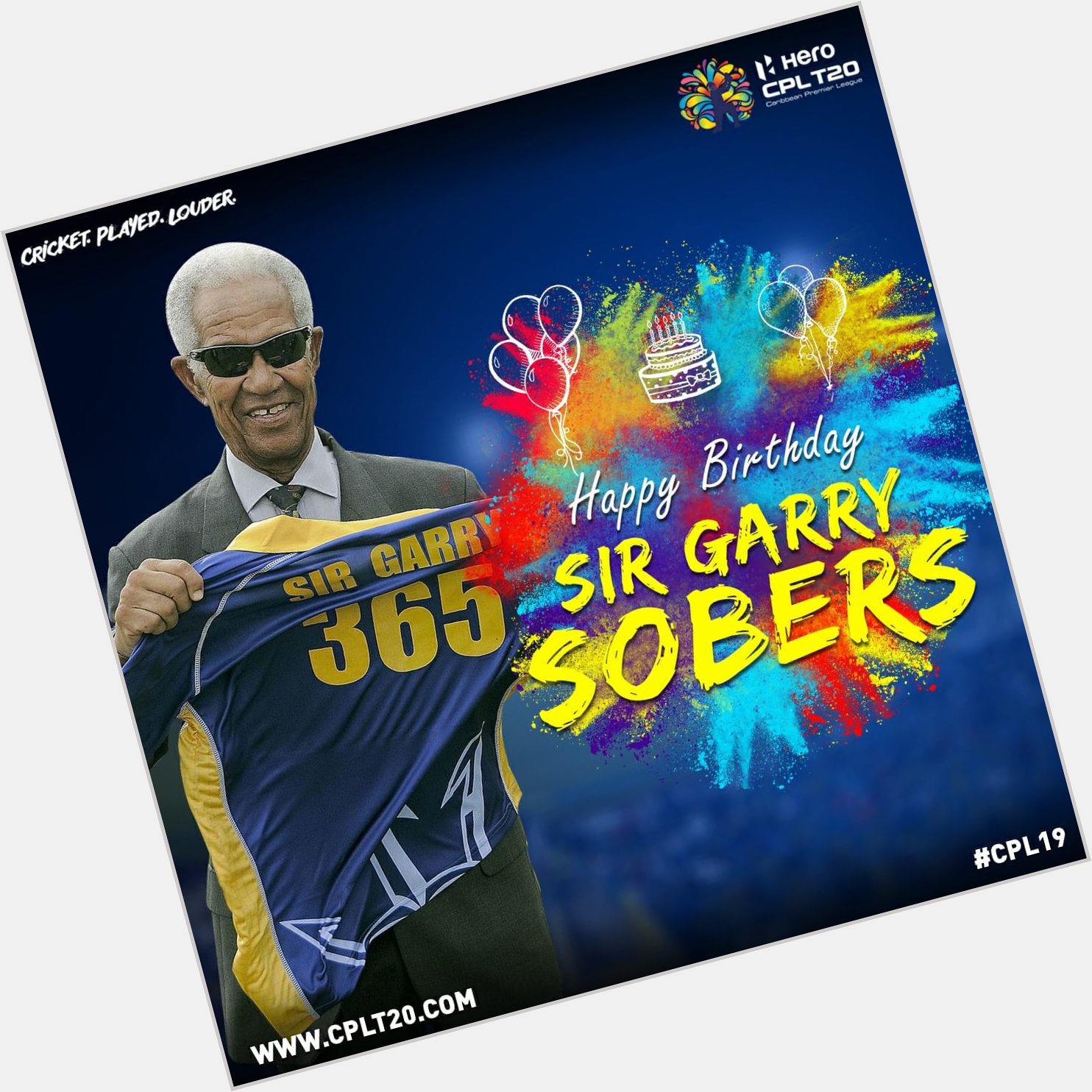 Happy Birthday to the one and only Sir Garfield Sobers!!!   