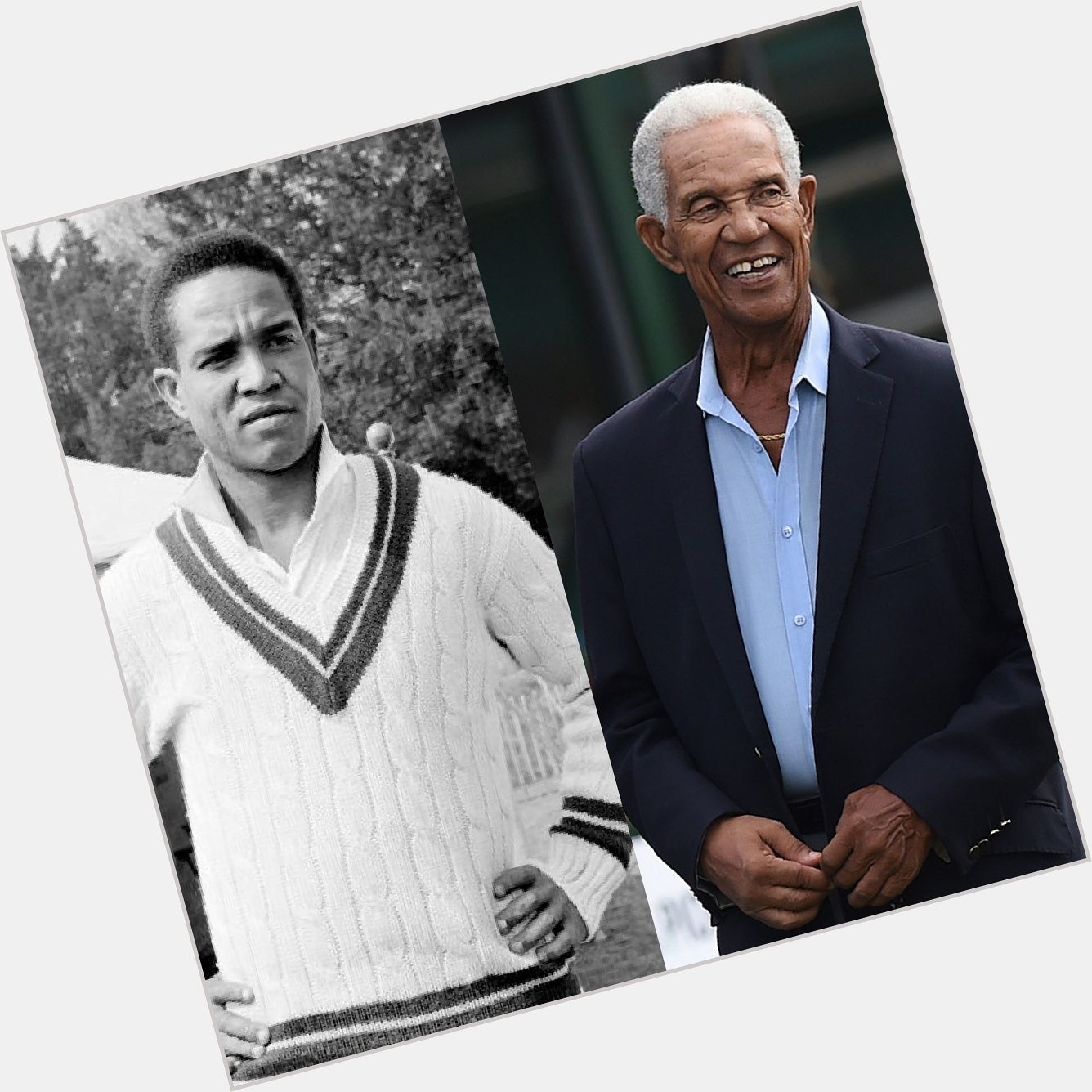 Happy birthday to a legend of cricket - Sir Garfield Sobers turns 84 today! 
