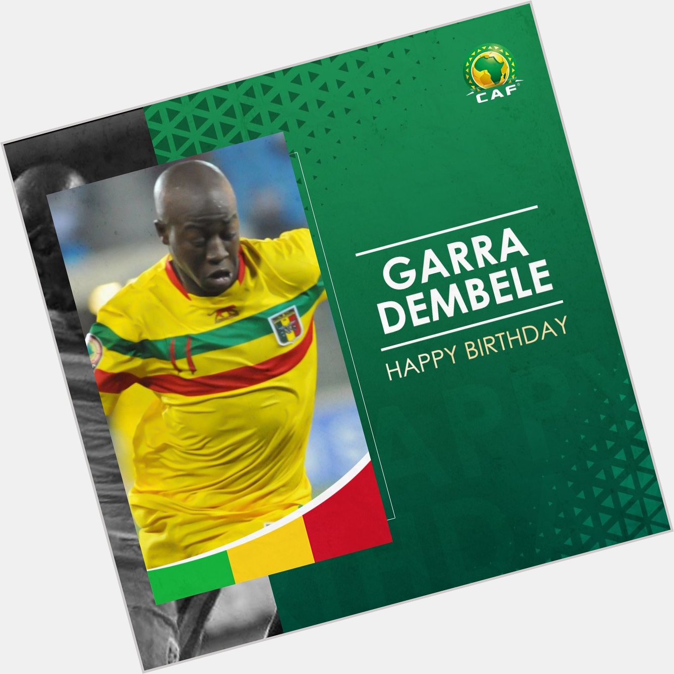  Happy birthday to former Senegalese international Garra Dembélé! Enjoy your day Garra! 