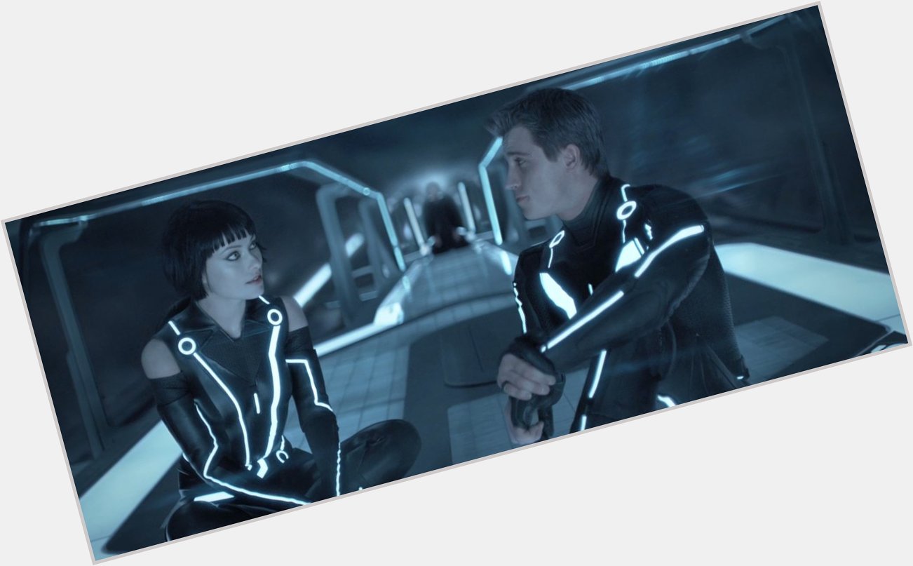 Happy birthday to Garrett Hedlund and happy Tron Legacy Day to us because that\s what we\re playing now. 