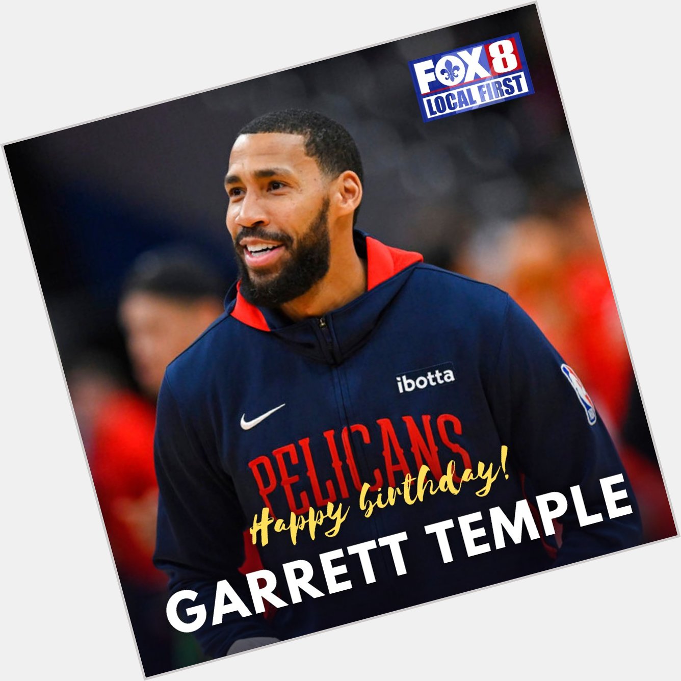 Happy 37th birthday to current New Orleans Pelican and former LSU Tiger, Garrett Temple! 