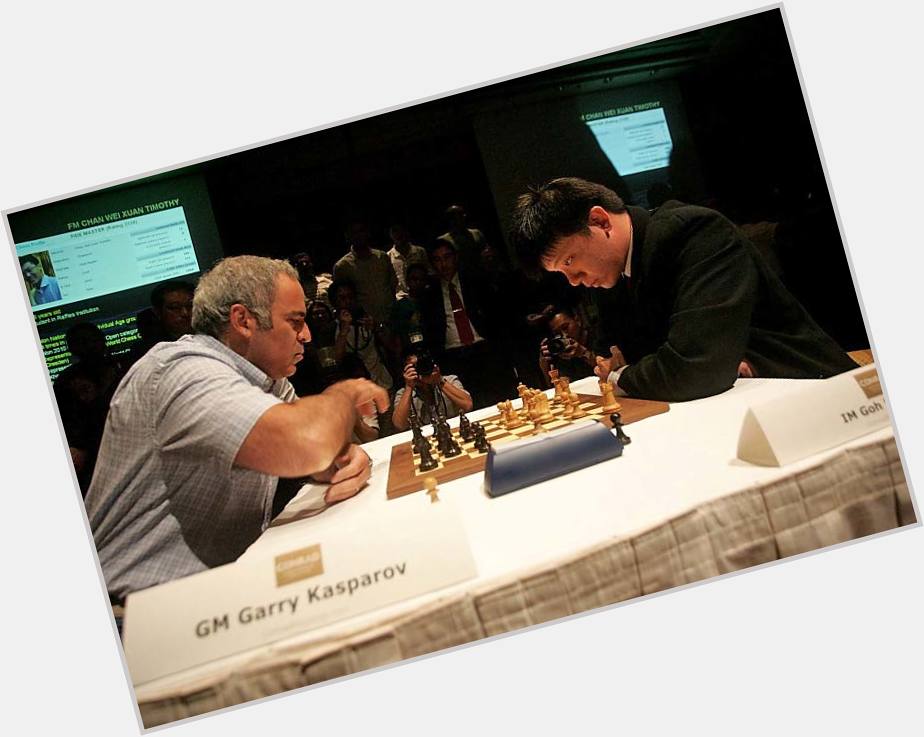 Happy birthday to Garry The grandmaster turns 54 today. 