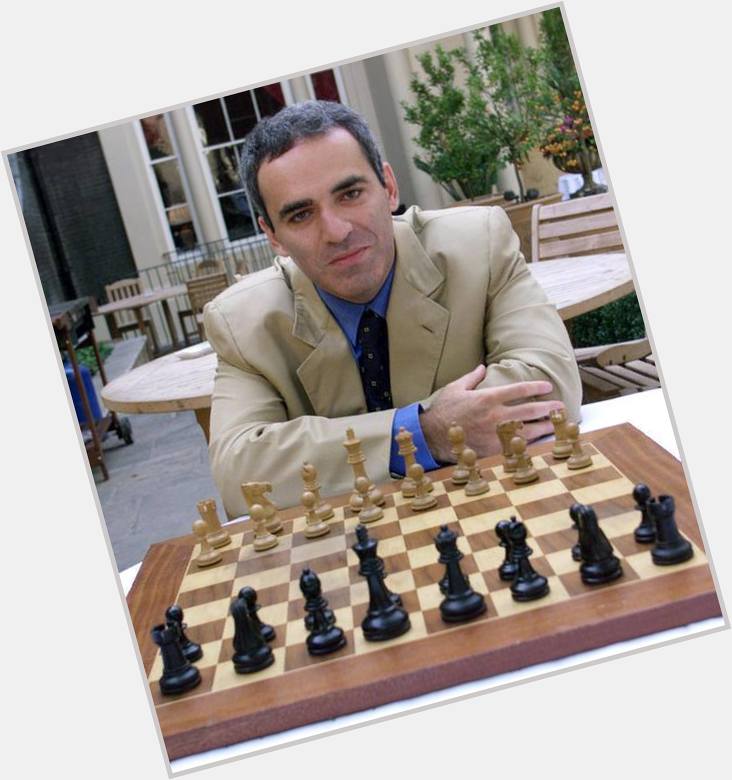 Happy 58º birthday, Mr. Garry Kasparov! 