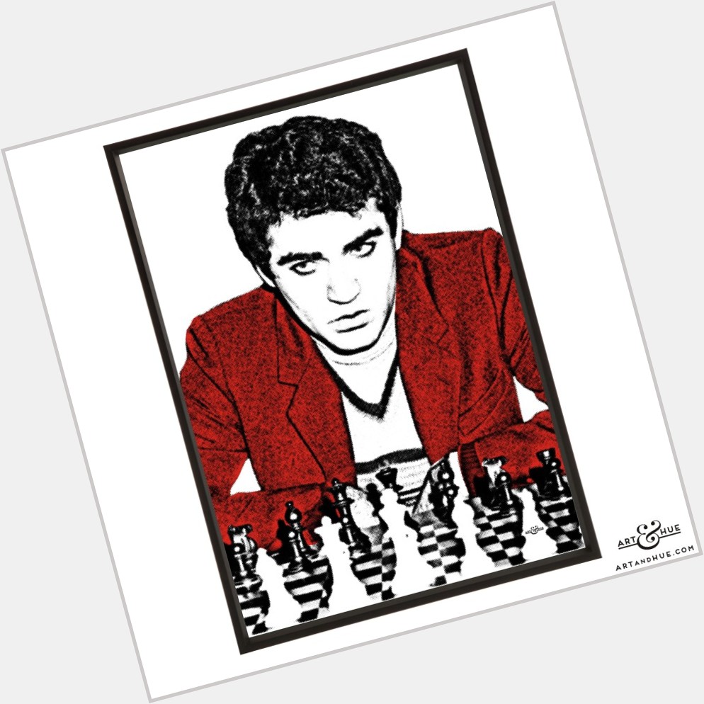 Happy birthday to Garry Kasparov! The chess grandmaster is 58 today.  
