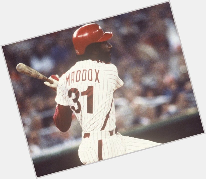 Happy birthday to former Phillies Gold Glove center fielder Garry Maddox 