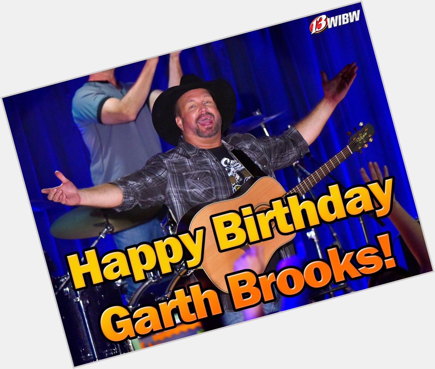 He\s one of the most loved country music artists of all time.  Happy birthday to Garth Brooks! 