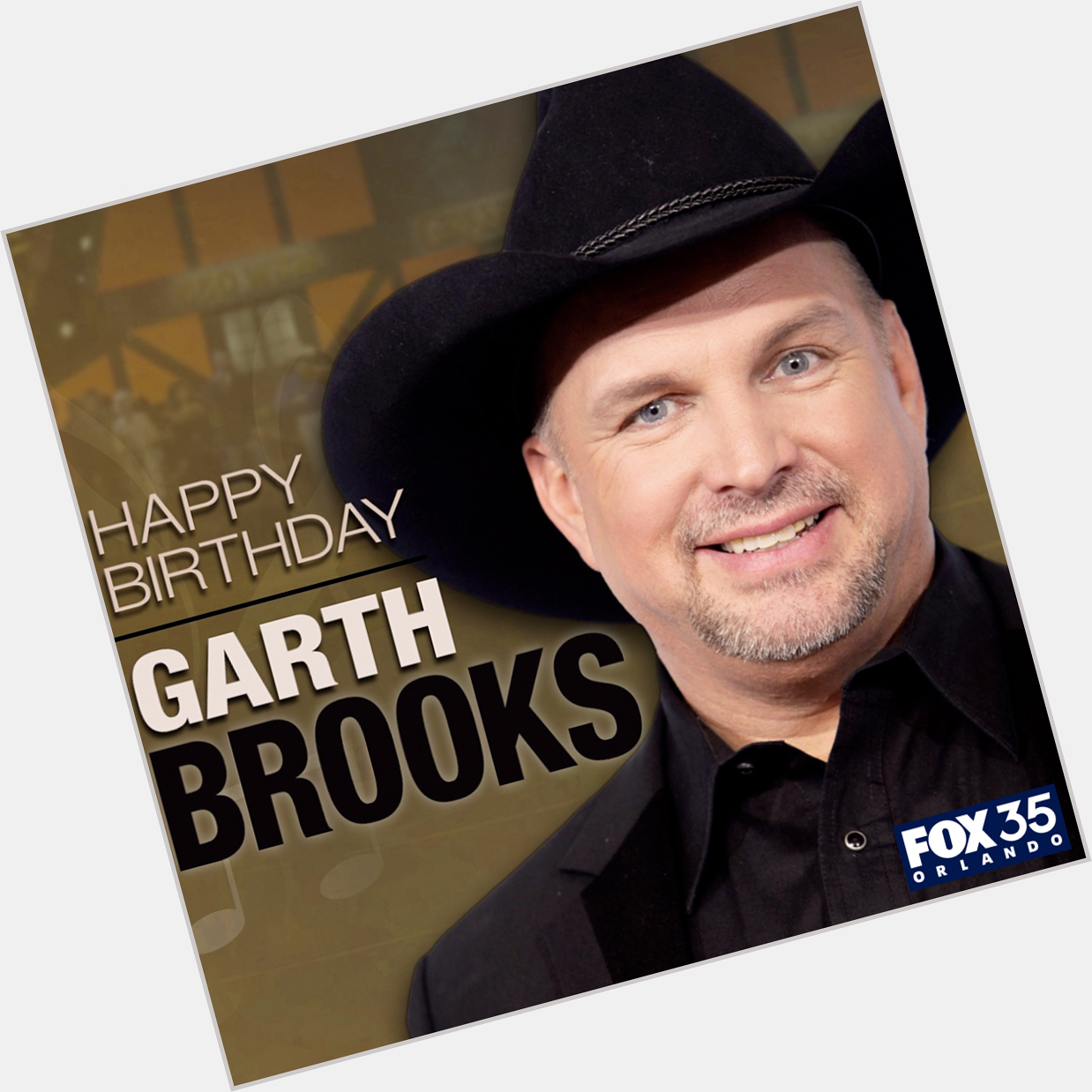 HAPPY BIRTHDAY! Country music icon Garth Brooks turns 59 today!    MORE:  