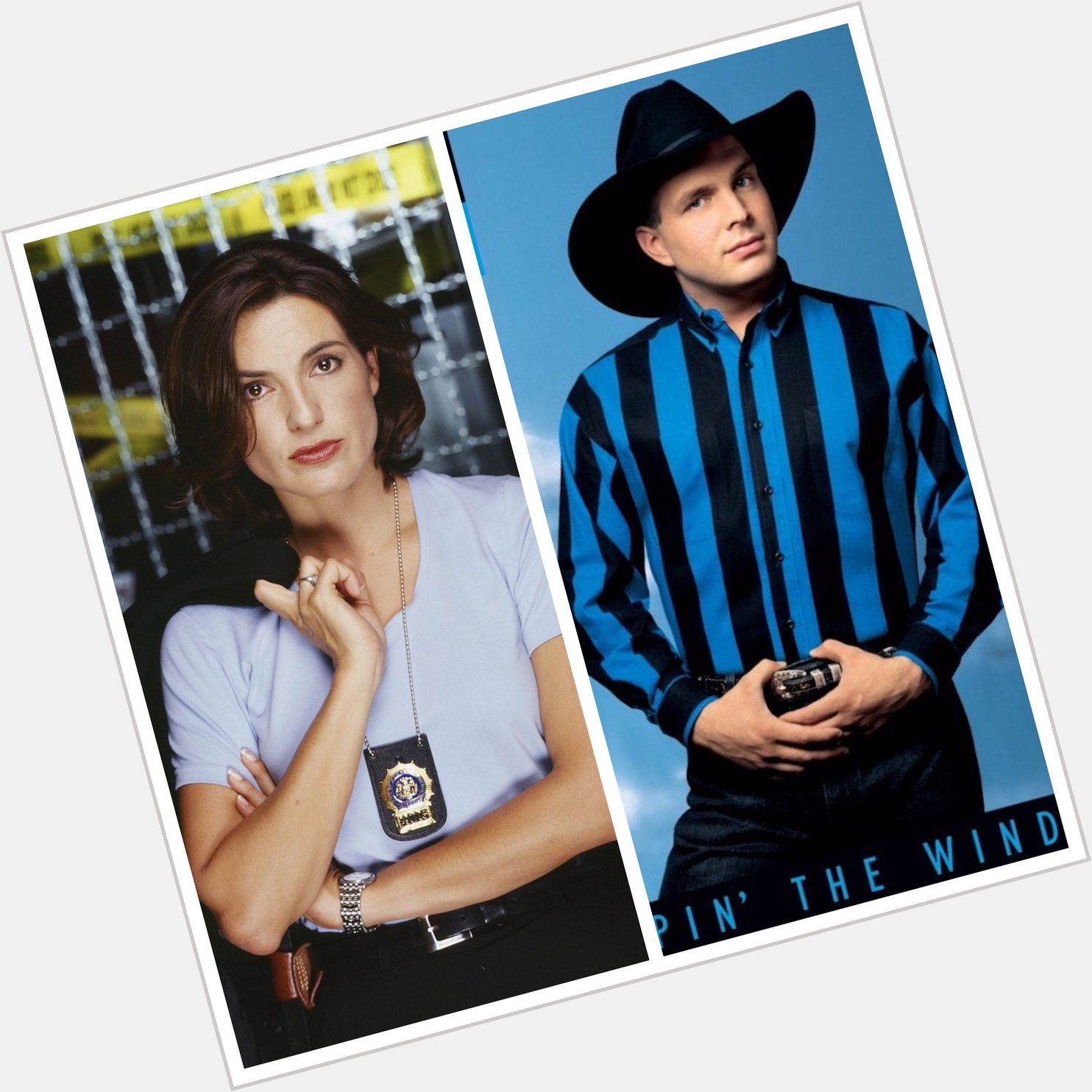 Happy birthday Olivia Benson and Garth Brooks, still waiting for your cameo on SVU kind sir. 