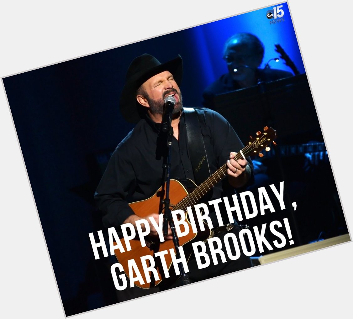Happy 59th birthday to a country music legend! What is your favorite Garth Brooks song? 

 