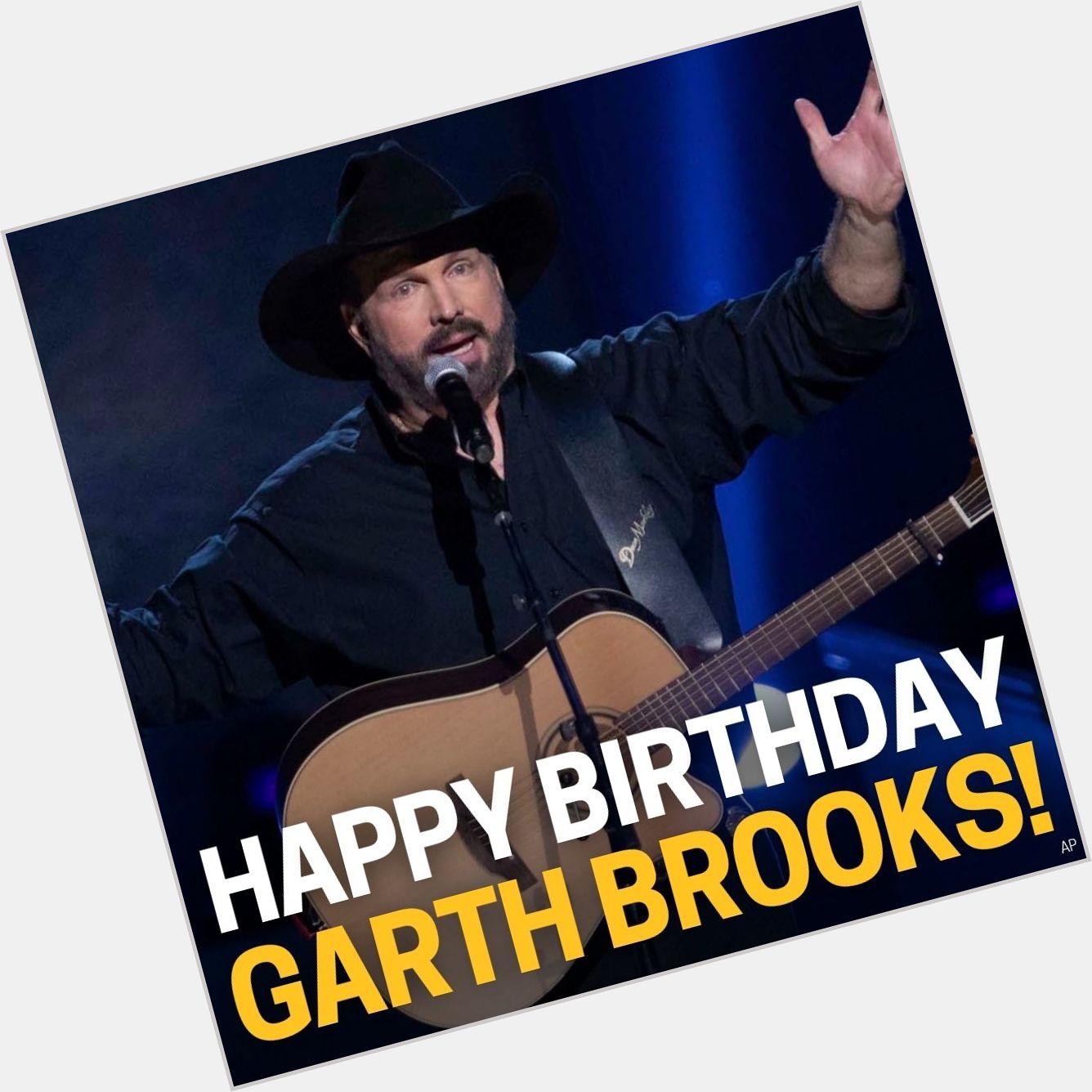 Happy birthday Garth Brooks! 