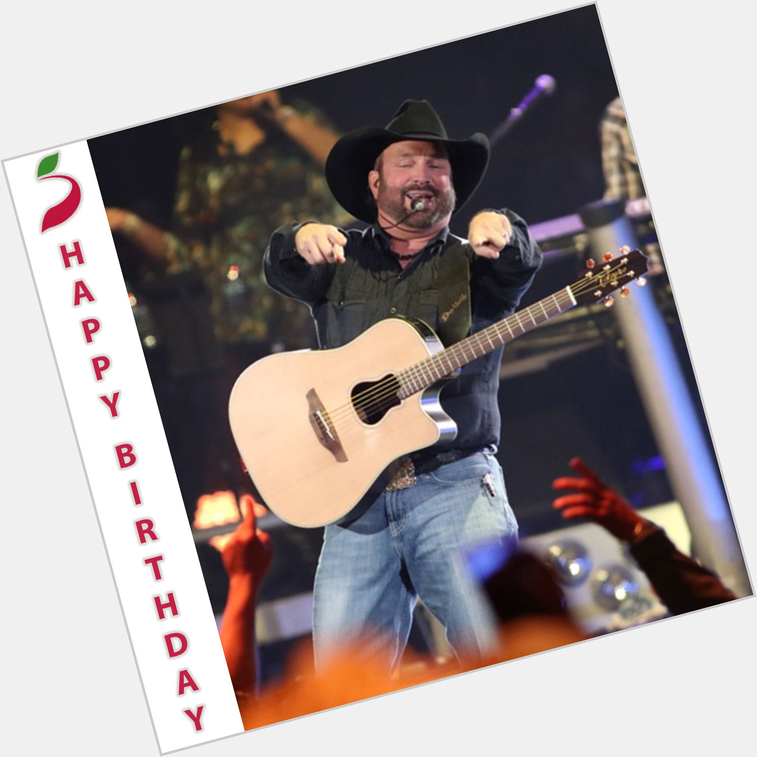 Happy Birthday to the one and only Garth Brooks!  Who caught him the last time he was here at 