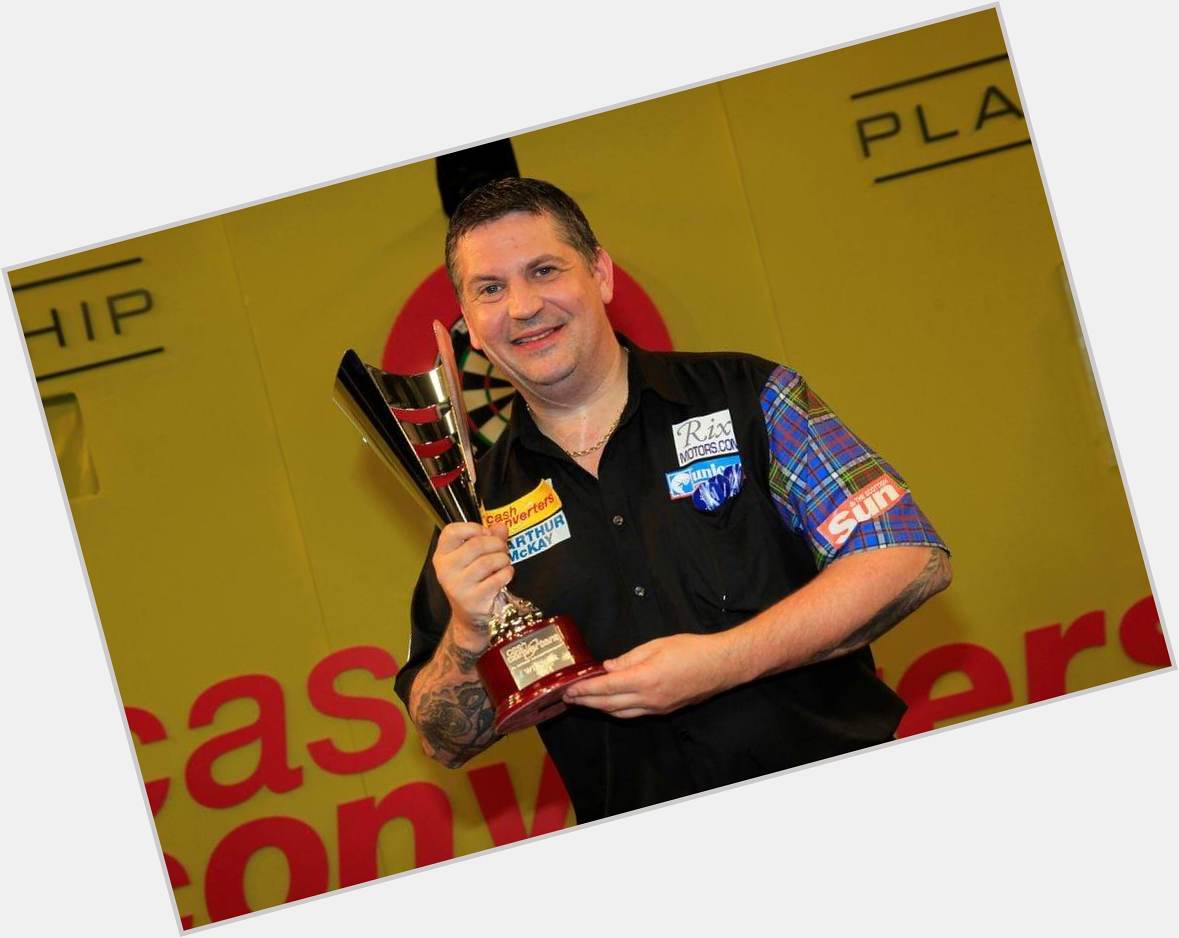 Team Unicorn birthday today. Happy Birthday to \The Flying Scotsman\ Gary Anderson! 