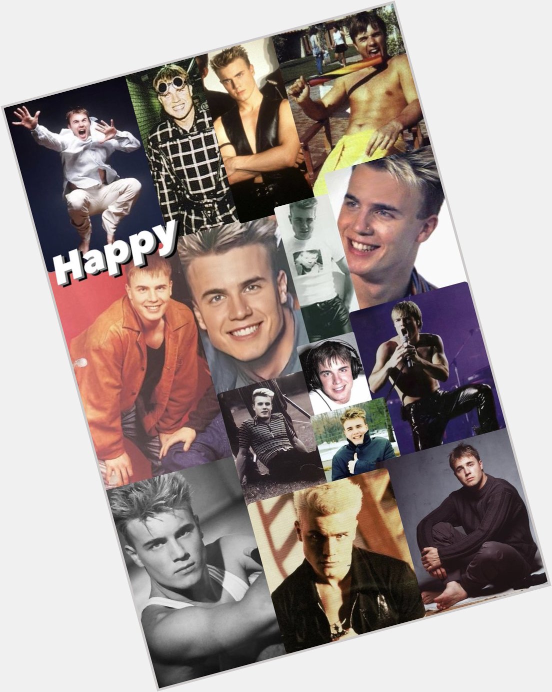 Happy Birthday Gary Barlow! Thanks for creating the soundtrack to our lives. Love you     