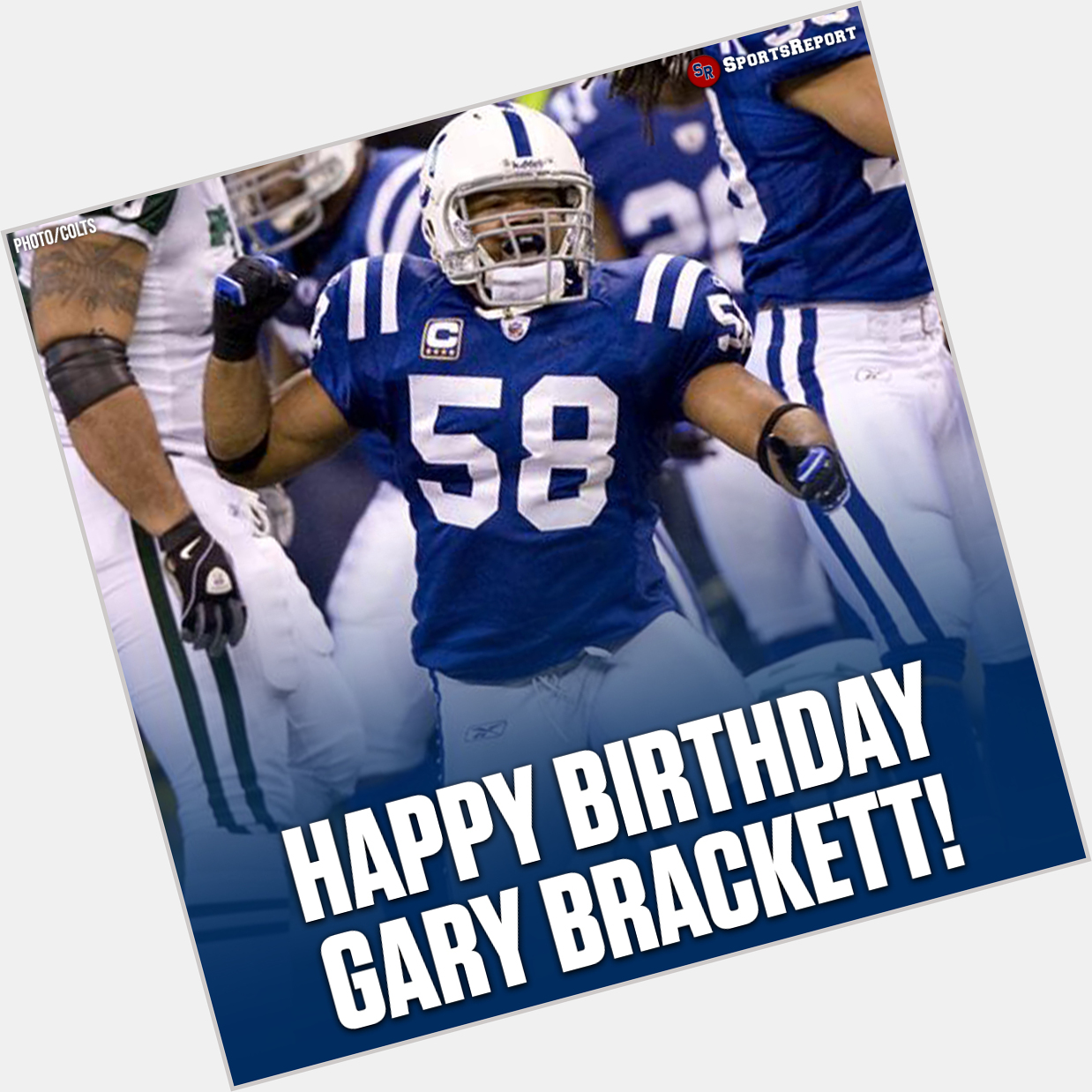 Colts Fans, let\s wish great Gary Brackett a Happy Birthday! 