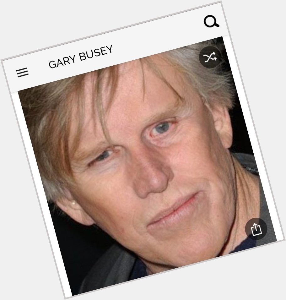 Happy birthday to this great actor.  Happy birthday to Gary Busey 
