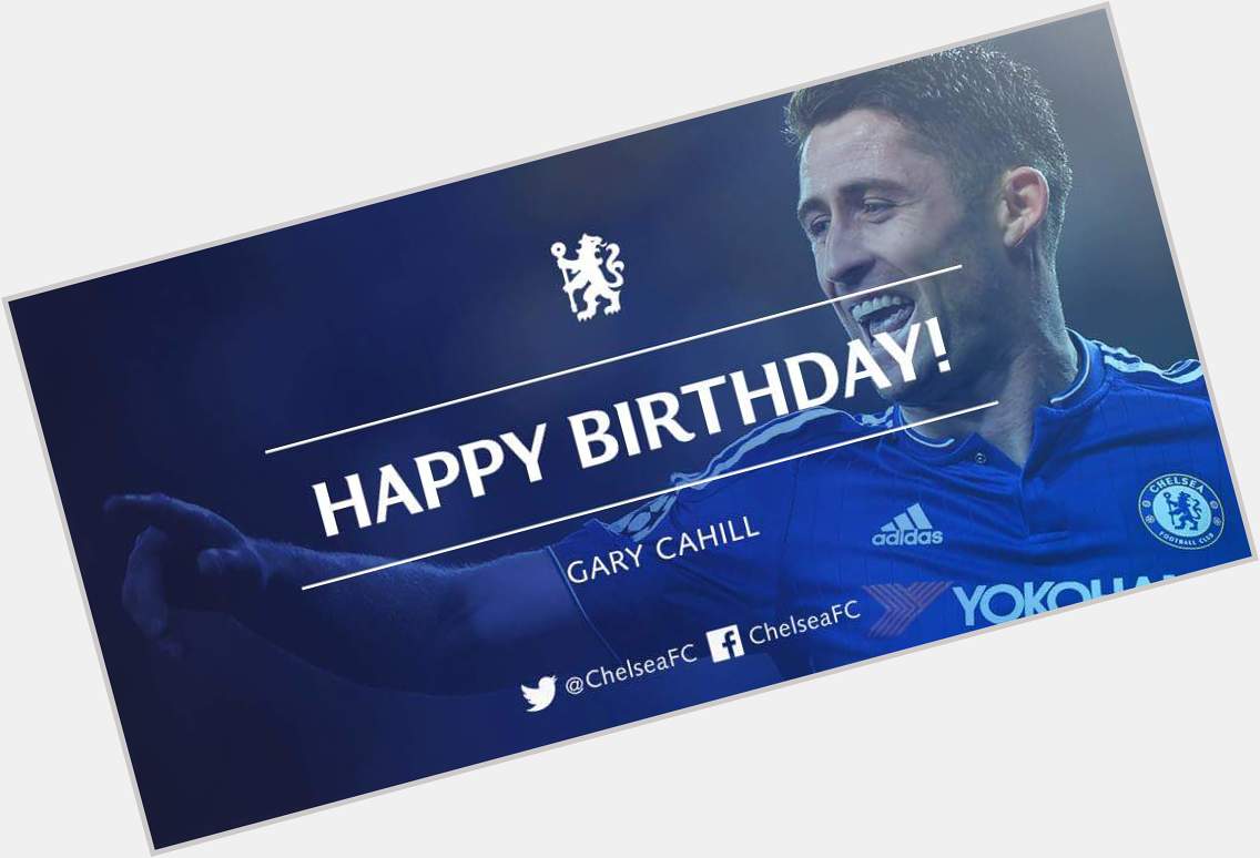 19th December

Happy 30th birthday to Gary Cahill today!   